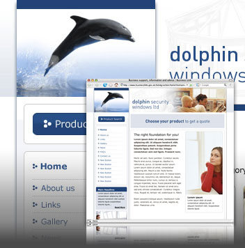 Dolphin Windows Website Screenshot
