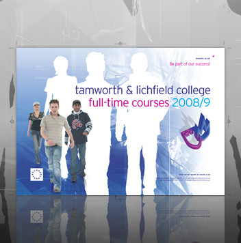 Tamworth College Guide 2008/9 front cover