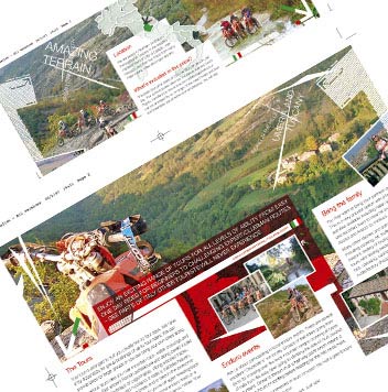 Creation Umbria Trail Tours Sample Spreads