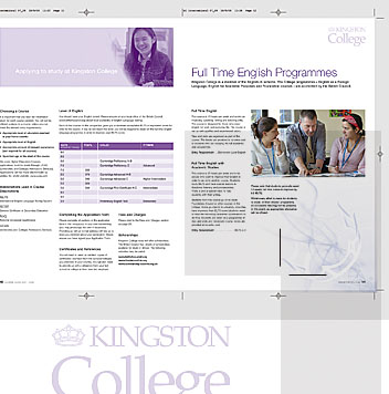 Kingston College International Students Guide Inside