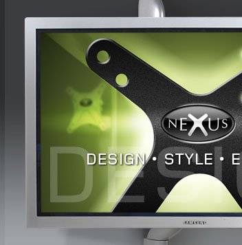 AVF Nexus Website TV & Logo Closeup